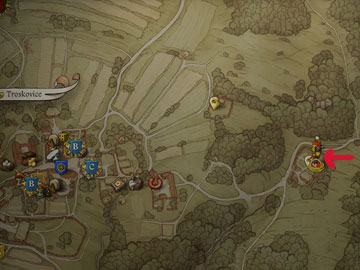 Localización de la Pala Gratis en Kingdom Come Deliverance 2