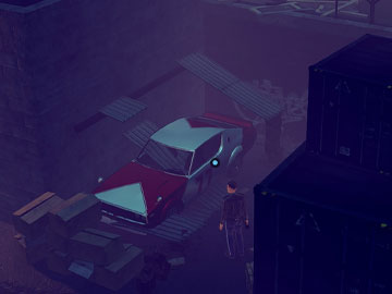 Coche Rojo 77 en The Precinct