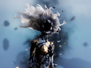 Peintresse en Clair Obscur Expedition 33