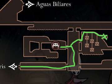 Localización de Benjin y Crull para Conseguir las Puntas de Acero