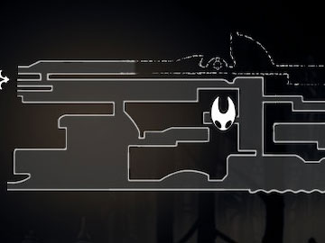 Localización del Colgante Fragmentador en Hollow Knight Silksong