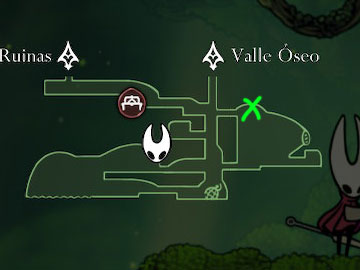 Localización de las Bayas Musgosas en Silksong