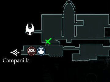 Localización del Blasón de la Parca