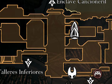 Localización del Cilindro Sagrado en Silksong