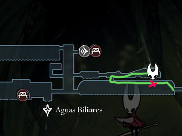 Localización de la Corona de Pureza en Hollow Knight Silksong