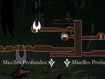 Localización de la Garracurva en Silksong