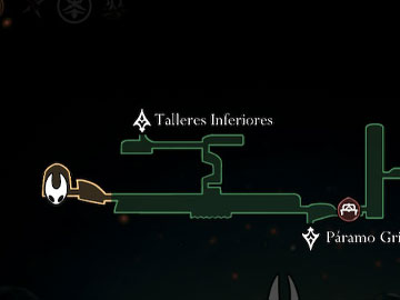 Localización de Padre de la Llama en Silksong
