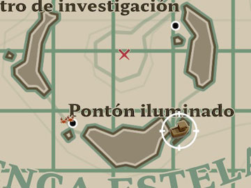 Localización del Perro en Dredge