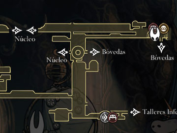 Localización del Primer Santuario en Silksong