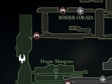 Localización del Mensajero Tipp en Silksong