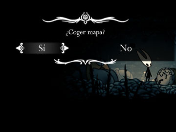 Localización del Mapa de La Losa en Silksong