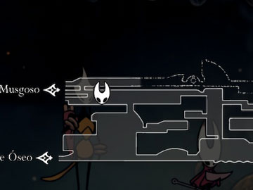 Localización de Shakra en La Médula de Hollow Knight Silksong