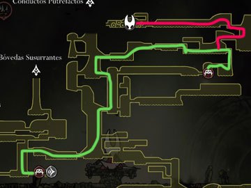 Localización de Groal y de su Banco Secreto Cercano