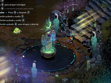 Portal a la Superficie en Hades 2