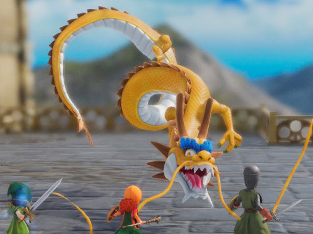 Dragón Etéreo en Dragon Quest VII Reimagined