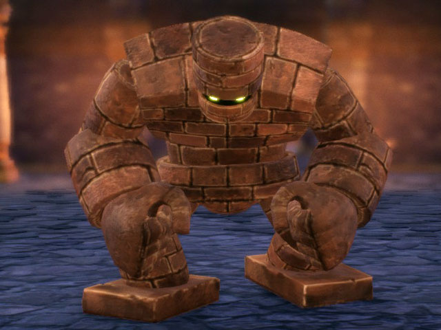 Golem en Dragon Quest VII Reimagined