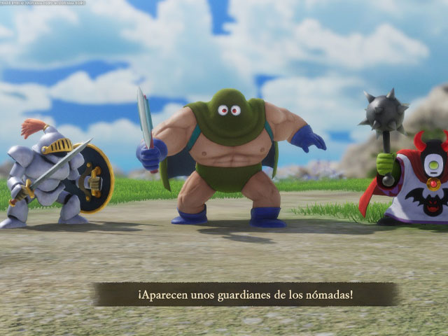 Guardianes de los Nómadas en Dragon Quest VII Reimagined