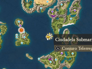Localización de la Ciudadela Submarina en Dragon Quest VII Reimagined