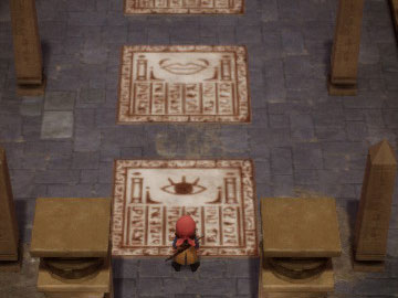 Puzzle de la Pirámide Oculta en Dragon Quest VII Reimagined