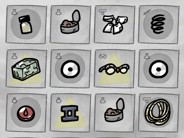 Objetos en Mewgenics