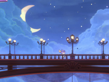 Zona muy Bonita de Constance con la Luna en el Fondo