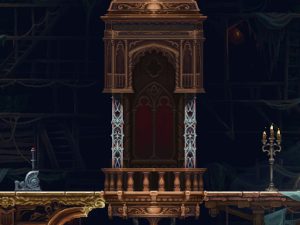 Ascensor de El Vibrar de los Órganos en The Third Sin