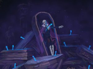 NPC de la Bruma en Blasphemous 2