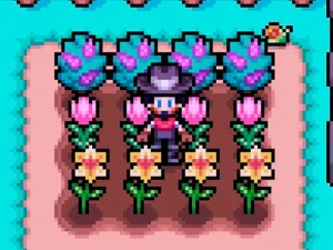 Flores en Fields of Mistria