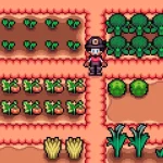 Cultivos en Fields of Mistria