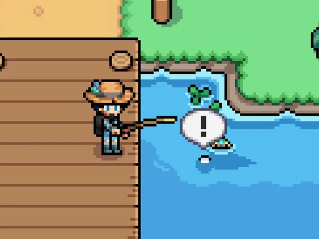 Pesca en Fields of Mistria