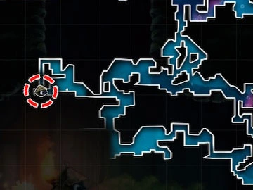 Localización del Manojo de Pelo en Well Dweller