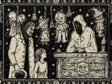Ilustración de la página 2 de "El Muñequero"