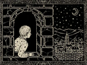 Ilustración de la página 3 de "La Torre de Observación"